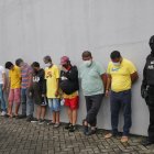 Los sospechosos fueron puestos a órdenes de las autoridades.