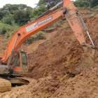 La fuerte lluvia en el cantón generaron el siniestro.