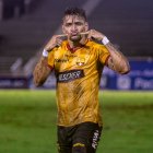 Carlos Garcés delantero manabita ya hizo un gol con Barcelona.