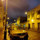 Usuarios de redes sociales compartieron imágenes de cómo amaneció Riobamba tras la caída de la ceniza.