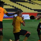 Carlos Gárces y su segundo gol con Barcelona.