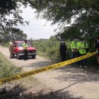 Dentro de la cabina de este vehículo estaban las víctimas.