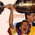Pato Urrutia con Liga de Quito fue campeón de la Copa Libertadores 2008.