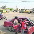 Mujer fue herida mortalmente en su pierna esquierda por no dejarse robar dinero y un celular.