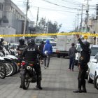 La Policía se desplegó para resguardar la escena.