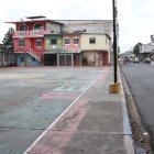 En esta cancha se encontraban un grupo de amigos jugando pelota cuando llegaron los pistoleros.