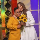 Sus compañeros le realizaron una emotiva bienvenida.