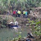 Unos bañistas se dieron cuenta del bulto que flotaba en el estero Papayal.
