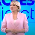 Mirela Vaida reaccionó a tiempo y se salvó del ataque.