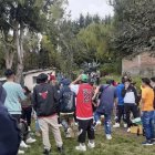 En el Oriente de Quito, los infractores agredieron a los vehículos de los agentes de Control.