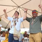 aime Vargas expresó su apoyo a Arauz en la Amazonía.