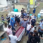 Los restos de Verónica Venegas Magallanes fueron sepultados la tarde del martes en el cementerio del cantón Pedro Carbo.