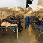 Hospital para pacientes covid-19.