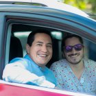 Arauz y el mediático youtuber.