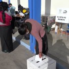 En algunos recintos, el proceso se llevó con normalidad y sin aglomeraciones.