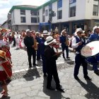 En el recorrido del Pase del Niño Viajero, en Cuenca, era tradicional la  animación de uno de estos grupos.