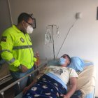 El cabo está internado en una clínica ubicada en el centro de la capital. Su condición es estable y apenas se recupere podrá volver a sus actividades.