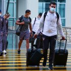 Los albos viajaron hacia Chile para enfrentar a Unión La Calera por la Copa Libertadores.