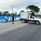 Pablo Márquez quedó muerto a un costado de la vía La Primavera-Machala. Junto al cadáver estaba la bicicleta en la que se movilizaba.