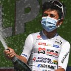 Chalequito Cepeda se llevó el maillot blanco como el mejor de los jóvenes.