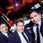 Los ñaños Walter, Alberto y Fernando, fundadores de la Orquesta del Sabor.
