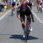 Richard Carapaz protagonizó la fuga cuando faltaban 20 kilómetros para la meta.