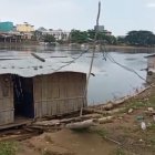 En esta morada de caña ocurrió el accidente con fatales consecuencias.