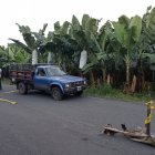 La camioneta, que también recibió varios impactos de bala, se encuentra en poder de la Policía.