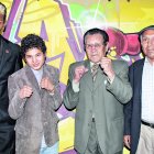 Eugenio Espinoza (c) forma parte de la histórica época dorada del boxeo ecuatoriano.