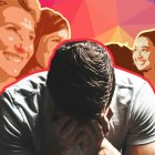 Mujeres se espantan con su voz.