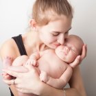 Trata de hacer un momento inolvidable para la mamá primeriza.