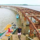 El muelle tiene una longitud de 200 metros.