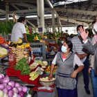La Intendencia de Policía del Guayas realizó un operativo de control en aquel mercado, la mañana de este jueves 29 de abril de 2021.