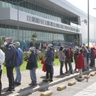En el Centro de Atención Temporal se generaron inconvenientes por la vacunación.