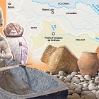 En las riberas de los ríos Napo, Coca, del Aguarico y de afluentes menores hallaron restos.