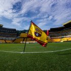 Listo el Monumental para el partido entre Barcelona y Boca Juniors.