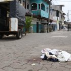 Dentro de esta tricimoto fue hallado el cadáver de Luis Benítez Valle.