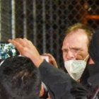 El 'Guero' cuando era arrestado en días recientes.