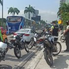 Los delincuentes hicieron de las suyas en una entidad bancaria.