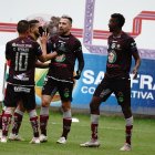 El argentino Jonathan Bauman (c) es el goleador del Ponchito y de la LigaPro con ocho anotaciones.