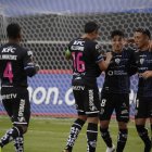 Lorenzo Faravelli (c) es uno de los goleadores de los rayados en la Copa Libertadores. Quiere seguir en racha en el duelo ante el Verdao.