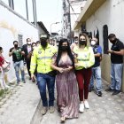 Nadia Maribella Puruncaja Villacís, de 36 años, fue detenida para investigaciones.