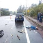 El hecho se registró en la Panamericana sur, en el cantón Mejía.