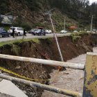 hicieron una inspección al estado del puente de Guancarcucho que conecta a la vía Cuenca-Azogues con la Panamericana Norte.
