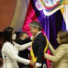 La única respuesta ante al autoritarismo, según Lasso, es que debe primar la democracia