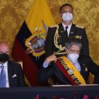 Guillermo Lasso firma varios decretos.