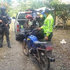 las motos recuperadas durante la operación policial.