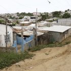 Por esta calle caminaba el joven cuando se suscitó el ataque de granada.