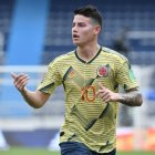 James Rodríguez se perderá con Colombia el reinicio de las eliminatorias y Copa América.