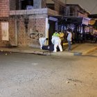 El cadáver de Jorge Guevara quedó tendido en una esquina.